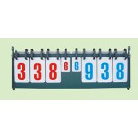 simple basketball volleyball&table tennis turnning scoreboard(iron box 6 digit with small digit )