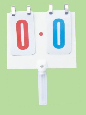 Manual plastice scoreboard used for gymnastics(0020)